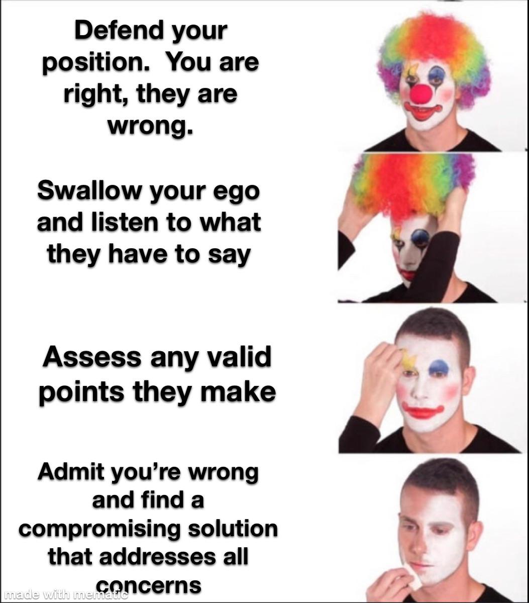 Clown meme